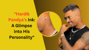 Hardik Pandya’s Ink: A Glimpse into His Personality