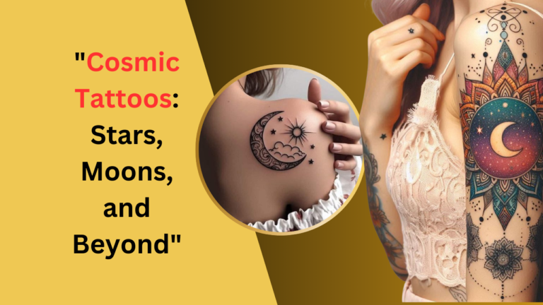 Cosmic Tattoos: Stars, Moons, and Beyond