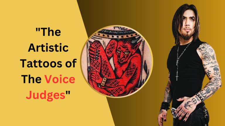 The Artistic Tattoos of The Voice Judges